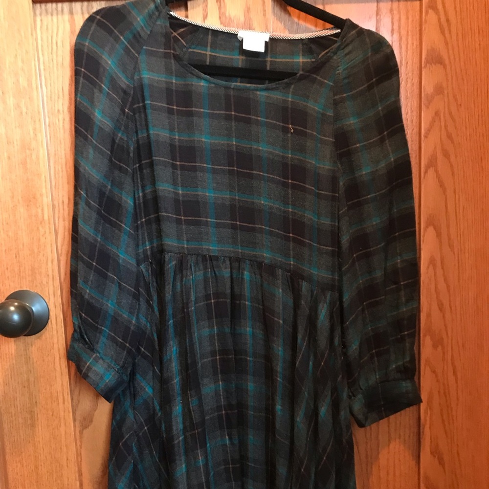 Plaid dress
